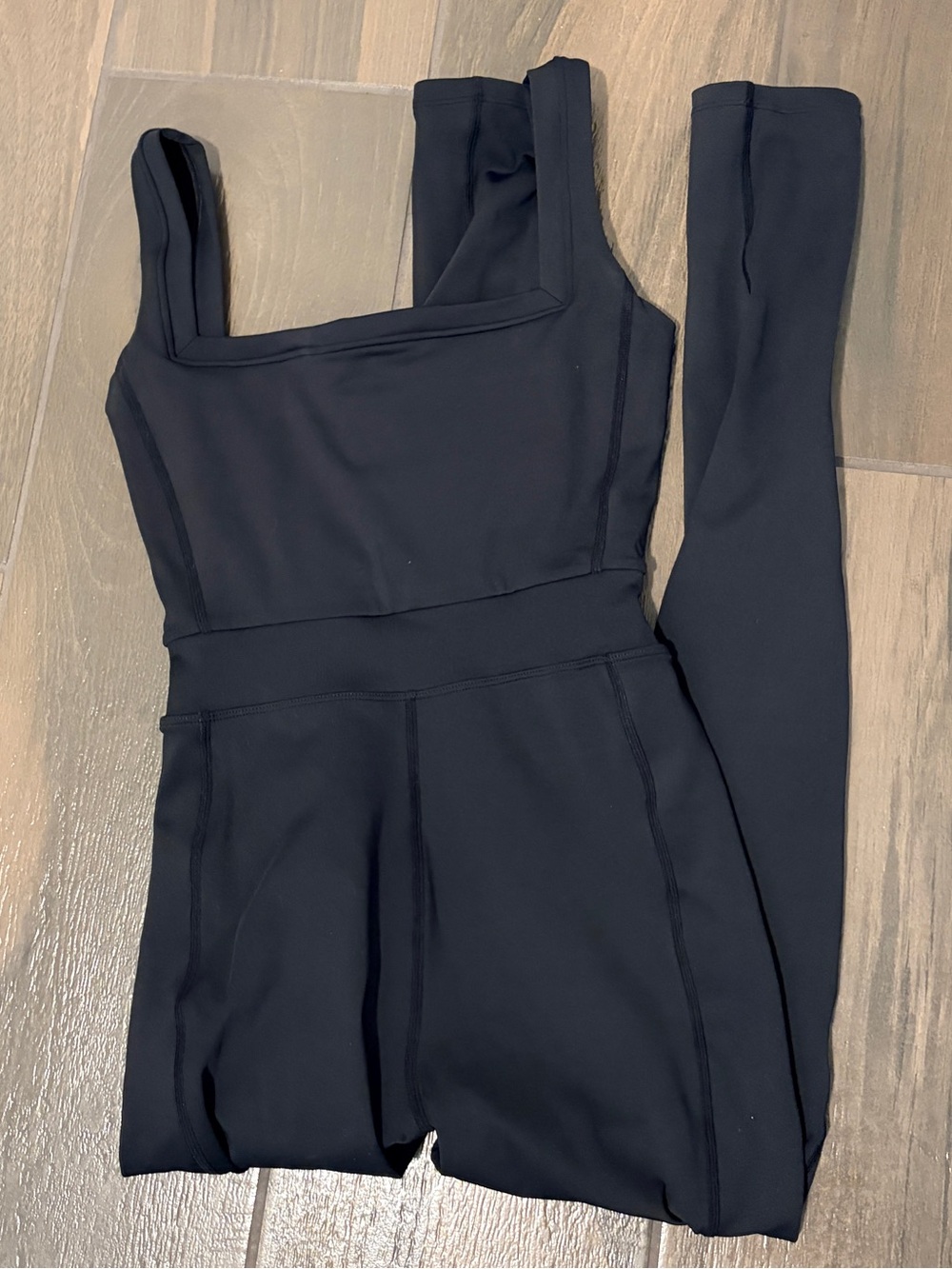 Yellow The Label Able Long Bodysuit Black Small